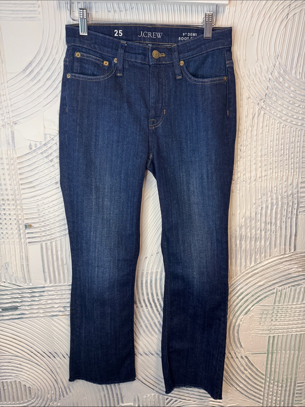 J. Crew Dark Indigo Bootcut Jeans N0486